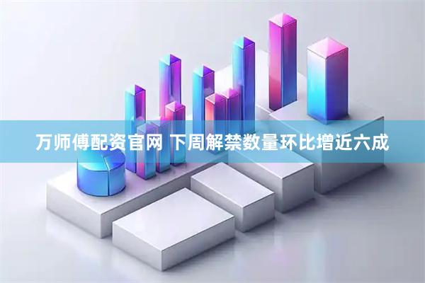 万师傅配资官网 下周解禁数量环比增近六成