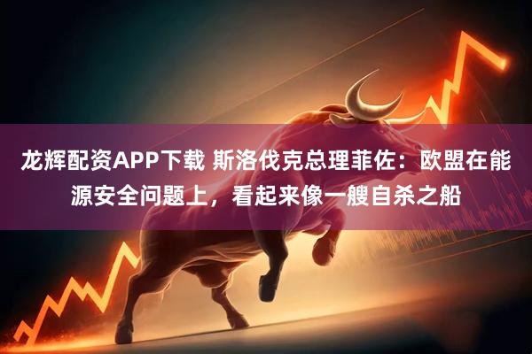 龙辉配资APP下载 斯洛伐克总理菲佐：欧盟在能源安全问题上，看起来像一艘自杀之船